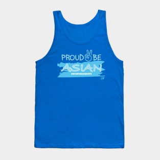 Proud 2 (Peace) Asian T-Shirt T-Shirt - Baby Blue Tank Top